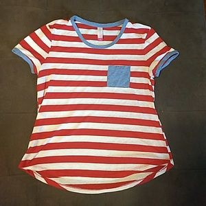 No Boundaries Red,White & Blue T-Shirt